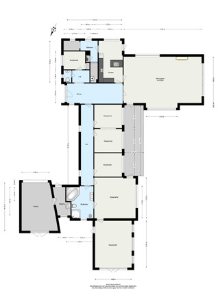 Floorplan - Graaf Bentincklaan 13, 3161 KA Rhoon